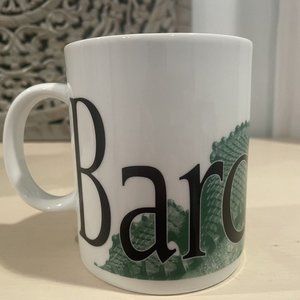Starbucks City Mug Collector Series Barcelona Coffee Tea Mug 18oz